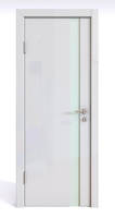 Двери шумоизоляционные глянцевые ДО-607 шумоизоляционная дверь глянцевая с алюминиевой кромкой