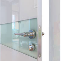 Двери шумоизоляционные глянцевые ДО-609 шумоизоляционная дверь глянцевая с алюминиевой кромкой